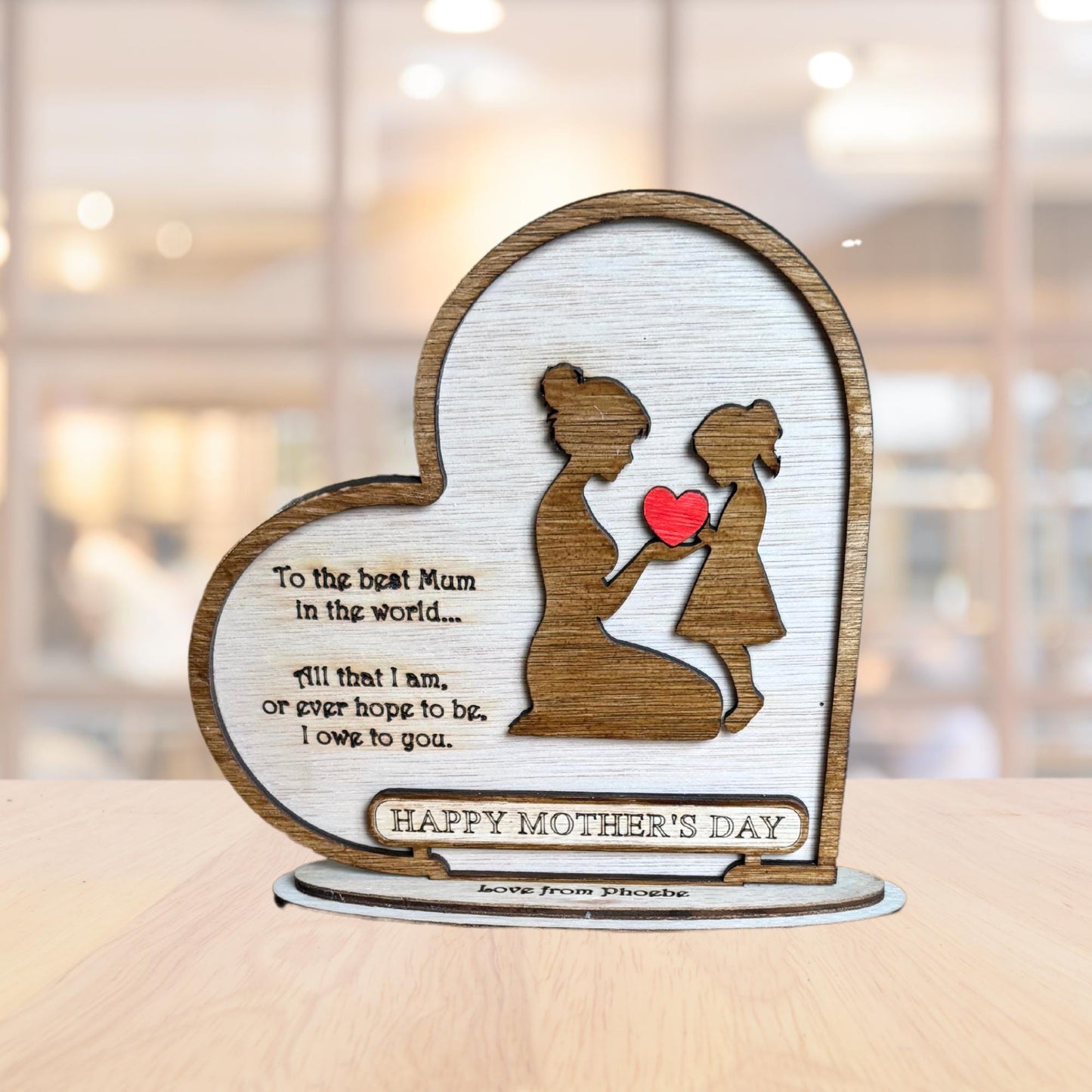 Personalised Mothers Day Gift from Daughter