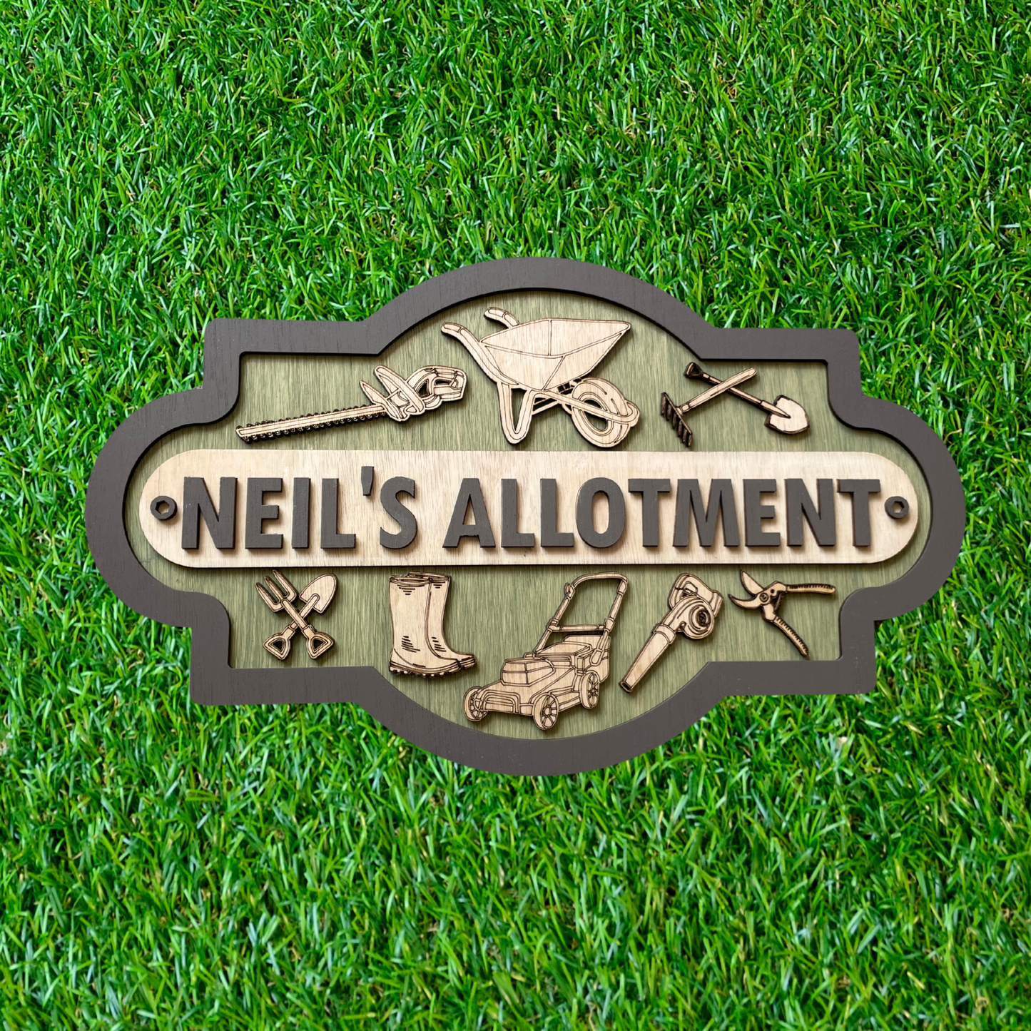 Gift for Gardener - Allotment Sign