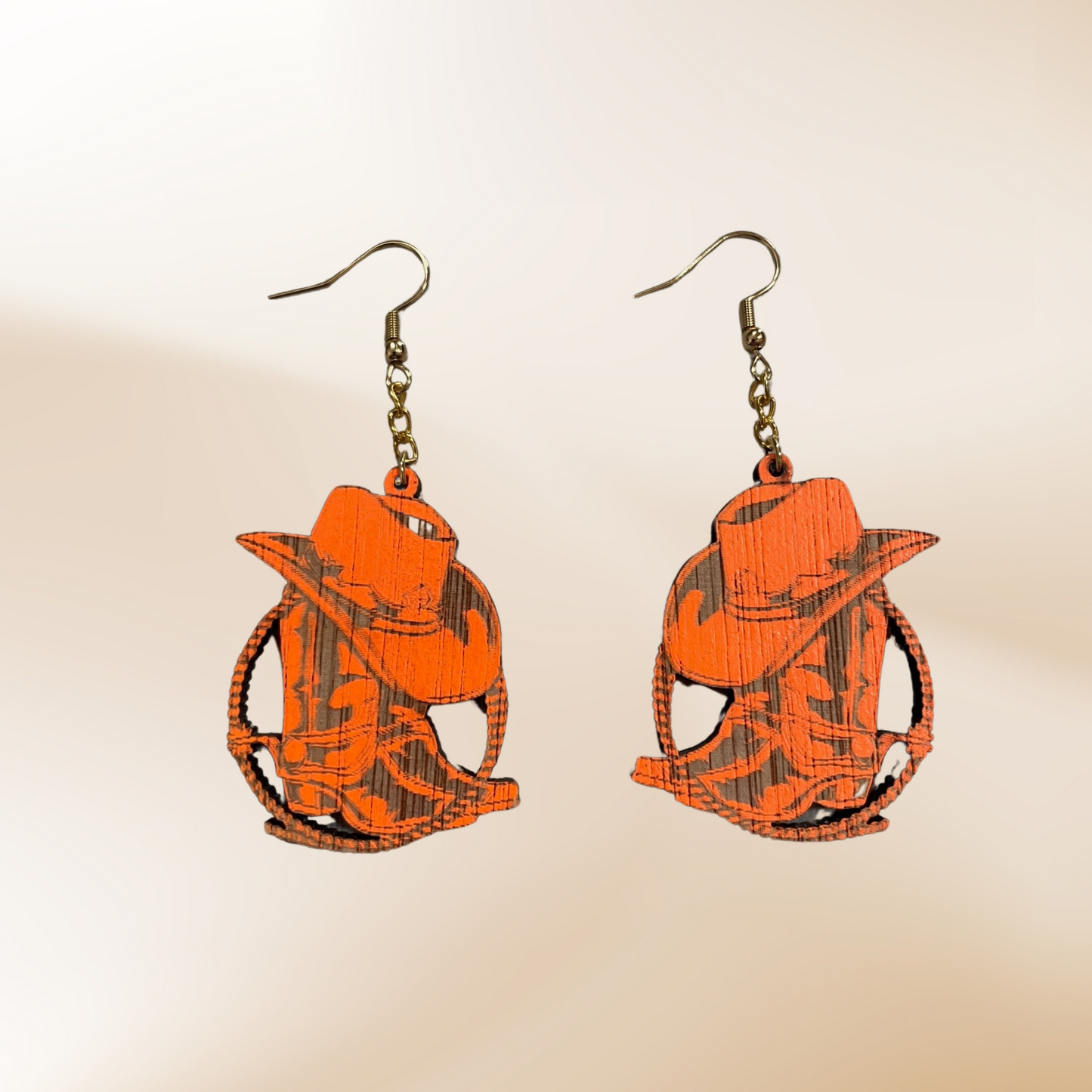 Western Cowgirl Dangle Earrings