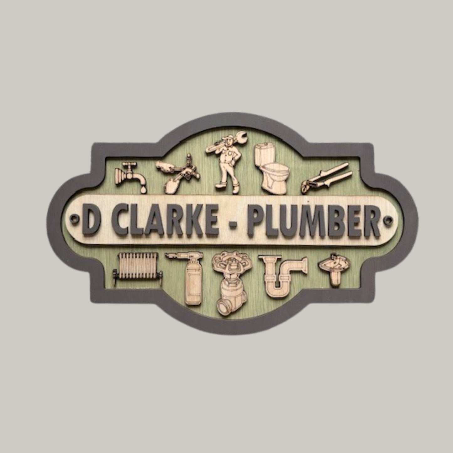 Personalised Plumber Gift
