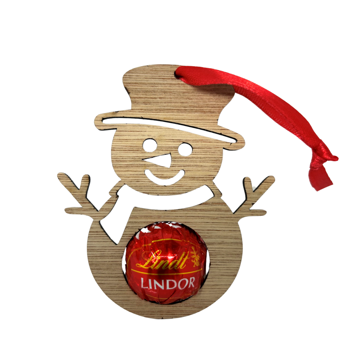 Snowman Chocolate Holder Christmas Tree Decoration