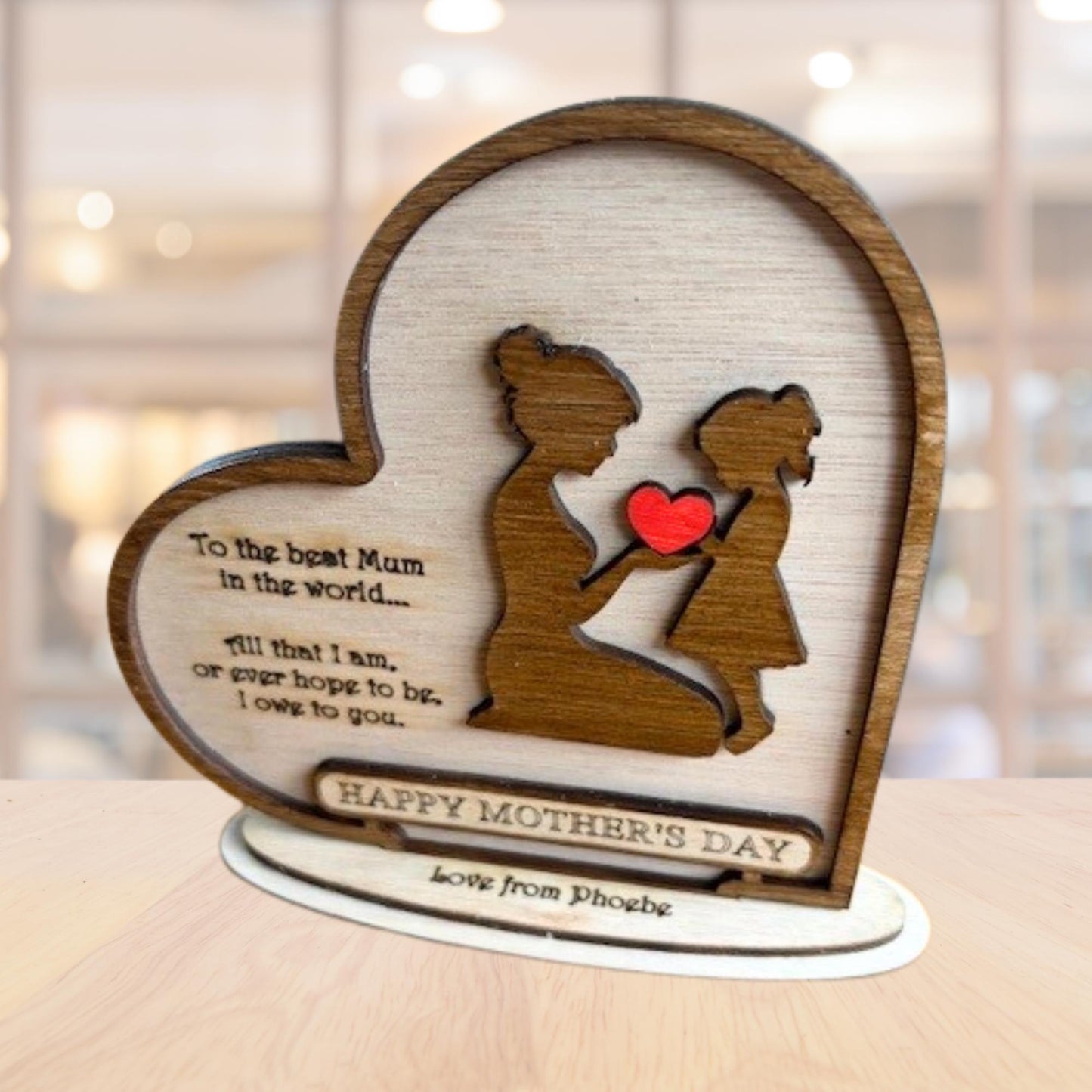Personalised Mothers Day Gift from Daughter
