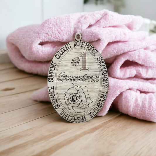No 1 Grandma Hanging Decoration