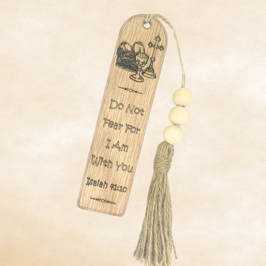 Scripture Bookmark - Do Not Fear For I Am With You - Isaiah 41:10