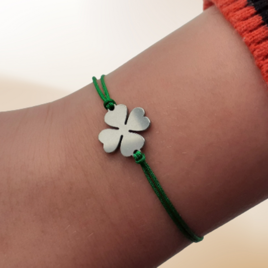 Clover Leaf Shamrock Bracelet