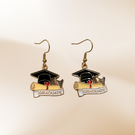 Graduation Earrings - Class of 2025 Graduation Gift