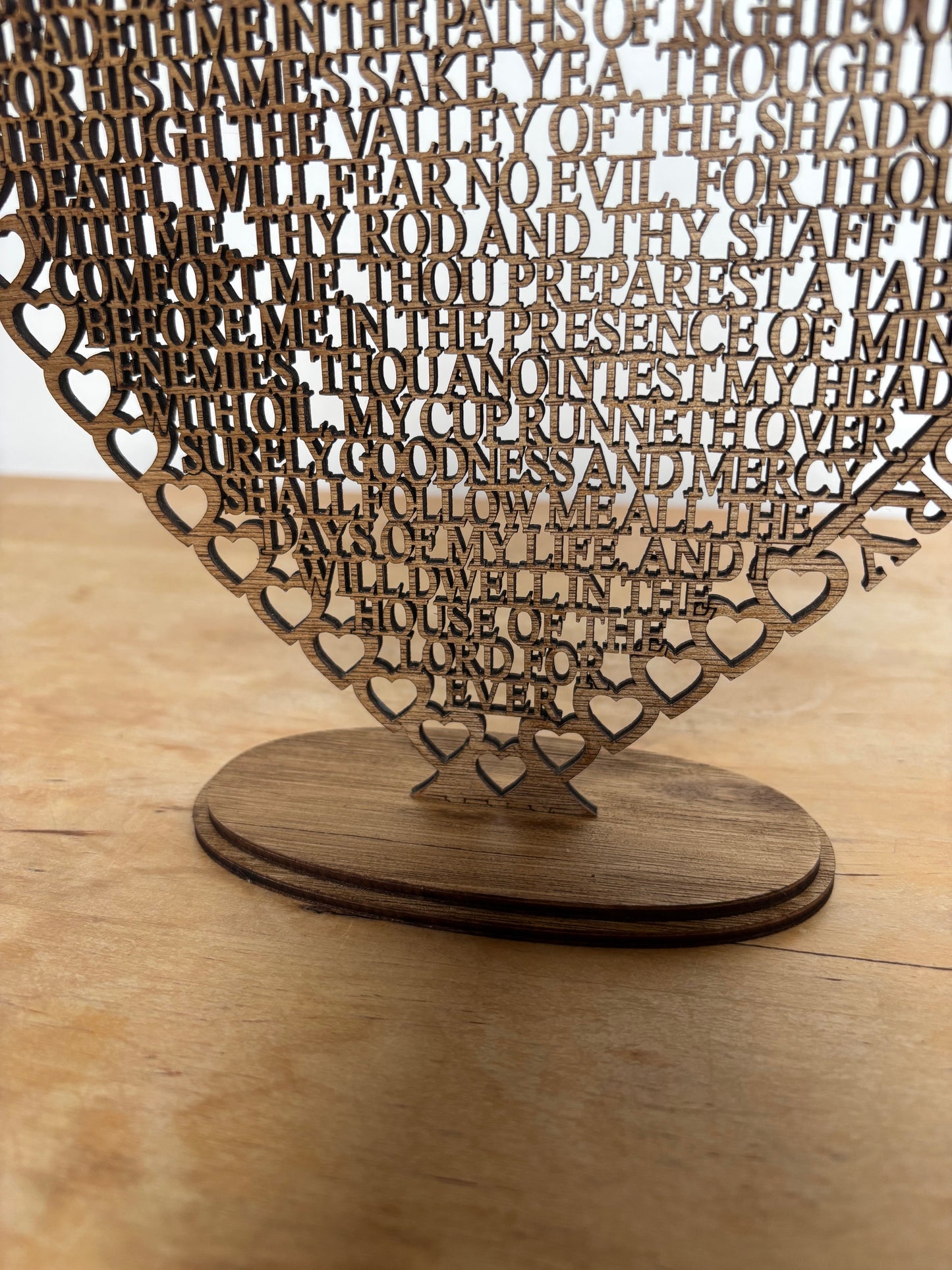 Memorial Ornament For Loved Ones | Engraved Heart Sympathy Gift