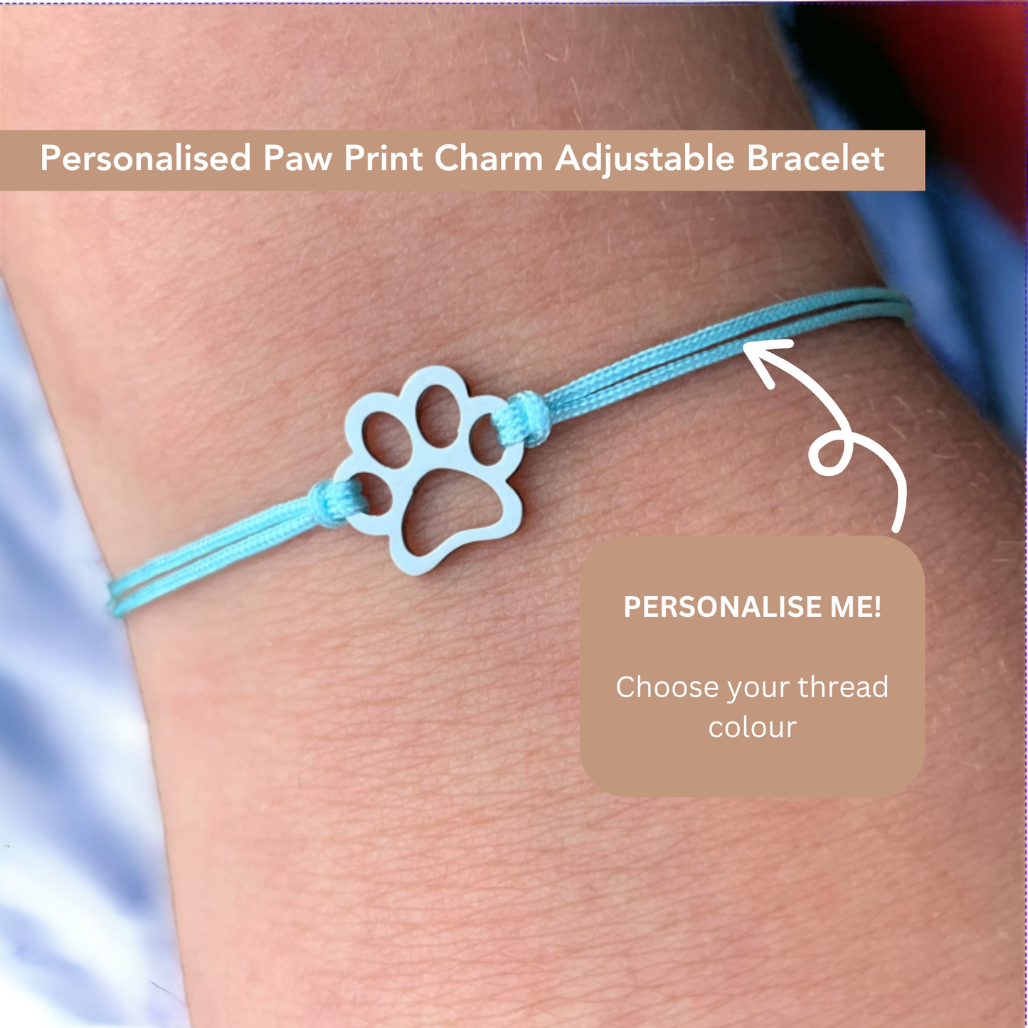 Paw Print Bracelet