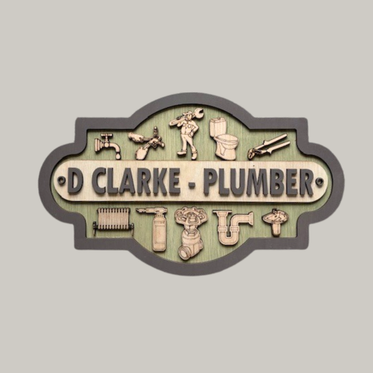 Personalised Plumber Gift