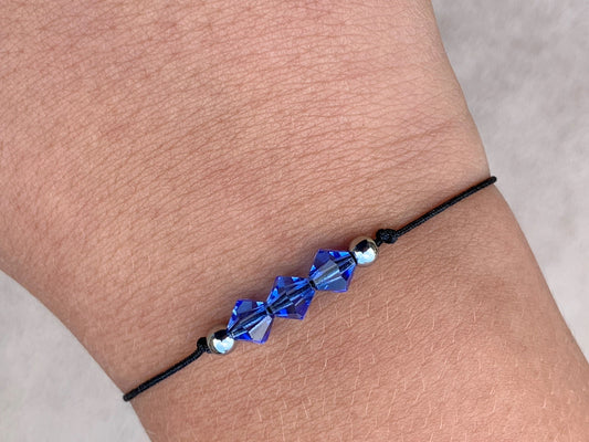 September Birthstone Bracelet - Sapphire