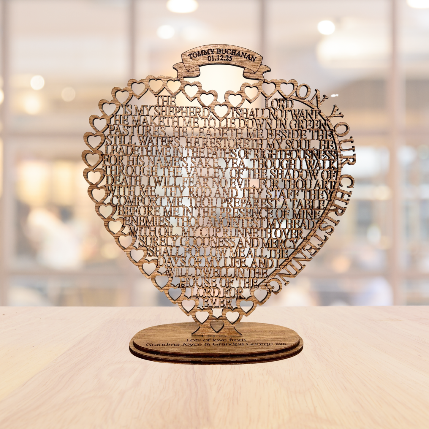 Personalised Godmother Christening Gift