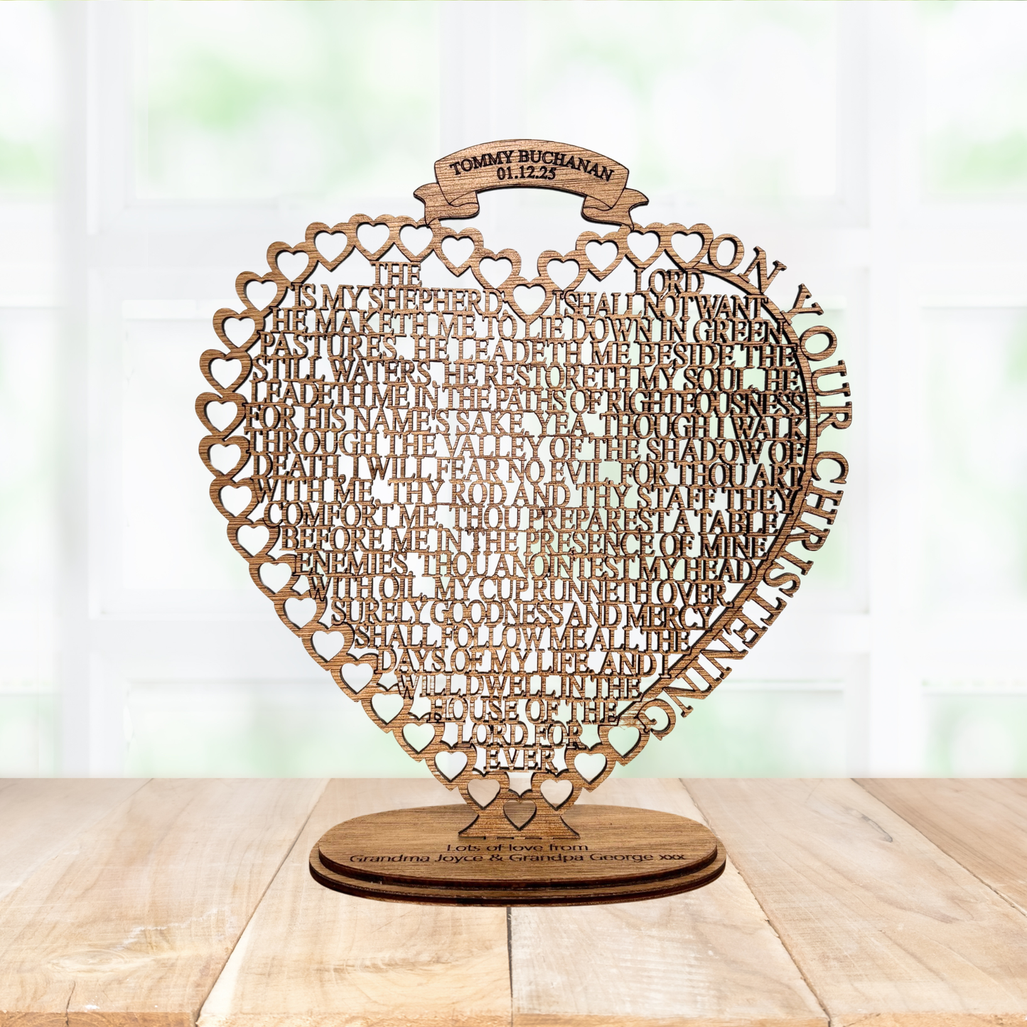 Personalised Godmother Christening Gift