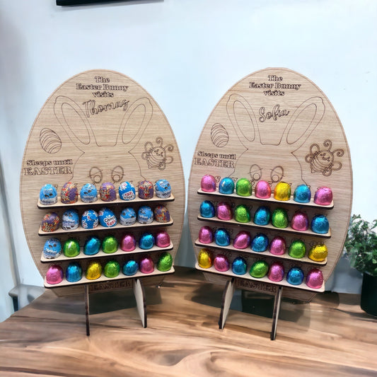 PERSONALISED Kids Easter Advent Calendar - 28 Day Countdown